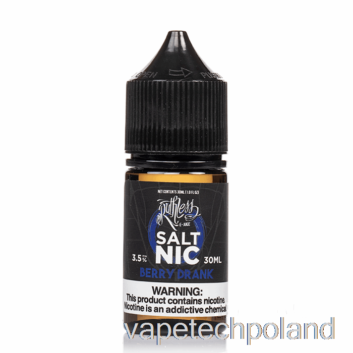 Vape Tech Polska Napój Jagodowy - Bezwzględne Sole - 30ml 50mg